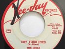 THE DELLS Dry Your Eyes / Baby Open Up Your Heart VEE JAY DJ PROMO