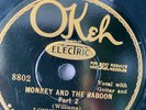 Okeh Lonnie Johnson w Spencer Williams MONKEY & BABOON hokum 78rpm Blues EE+1930