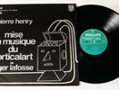 PIERRE HENRY/ MISE EN MUSIQUE DU CORTICALART DE ROGER LAFOSSE/ ORIGINAL LP/ NM