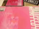 Snapped Ankles LP Stunning Luxury Neon Pink Ltd Edition+ Cd+ Sticker Ex