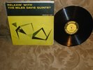 Relaxin' With The Miles Davis Quintet Prestige 7129 RVG mono fireworks Coltrane