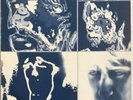 ROLLING STONES EMOTIONAL RESCUE LP UK 1980 DEMO STAMPED SLEEVE WITH POSTER VGC