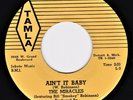 Northern Soul - Miracles - Ain't It Baby (Tamla-rare 1st press with lines) VG++