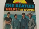 The Beatles 45rpm Vinyl Record Help/I'm Down 5476 Vintage Picture Sleeve