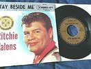 Ritchie Valens - Stay Beside Me/Big Baby Blues 45 w/sleeve Del-Fi DF-4128 G+/VG