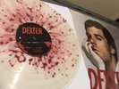DEXTER OST VINYL LP 2014 RARE RED BLOOD SPLATTER HOT TOPIC EXCLUSIVE SOUNDTRACK