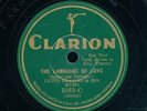 78tk-dance-CLARION 5082-Lloyd Keating/Hotel Pennsylvania-(Language of Love/Kiss)