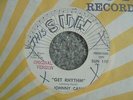 Johnny Cash - Get Rhythm 1969 USA 45 SUN PROMO BLUE VINYL