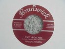 Peanuts Wilson - Cast Iron Arm USA 45 BRUNSWICK 1970s REPRO ROCKABILLY