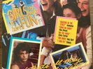 GIRLS JUST WANT TO HAVE FUN PROMO SOUNDTRACK VINYL ALBUM..SEALED