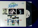 RARE  Jackie Barnett presents the sound of the Dodgers LP RECORD ALBUM VINYL