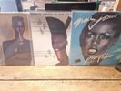 Grace Jones - Nightclubbing/ Slave To The Rhythm, Portfolio Vinyl LP Bundle VG+