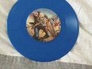 IRON MAIDEN THE TROOPER BLUE VINYL SINGLE WITH POSTER