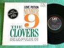 THE CLOVERS - LOVE POTION NUMBER 9 - RARE, CLEAN U.A. 1959 DOO-WOP LP - EX VINYL