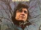 Johnny Cash Autographed Album