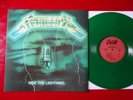 METALLICA : Ride the lightning Green marble ::::: Country France Bernett Records