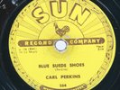 Carl Perkins 78 rpm Blue Swede Shoes & Honey Don't  Sun Records 234