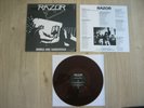 RAZOR Armed and Dangerous LP War on Music Can. Thrash red vinyl 250 copies nm