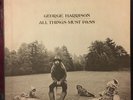 GEORGE HARRISON All Things Must Pass 1970 1st Press Apple 3-LP Box w/ Poster -NM