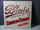 Cheech and Chong vg+ cover ex record m- paper GF LP Big Bambu