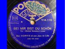 Eurojazz Ben Horris Polydor Bei Mir Bist du Schon & Son Jazz du Lido 10’’ 78rpm