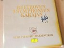 BEETHOVEN SYMPHONIES KARAJAN 9 LP DEUTSCHE GRAMMOPHON Ltd Ed. # 654/1000 SIGNED