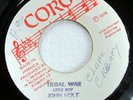 JOHN HOLT 45 Tribal War/Version on Cord VG+ reggae jamaica soul c4342