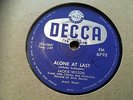 JACKIE WILSON : ALONE AT LAST  /  AM I THE MAN.  SA. 78.rpm (1960)