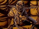 Vtg 1983 IRON MAIDEN Album PIECE OF MIND Record 1ST PRESS Lp OG VINYL is NR MINT