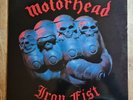 Motorhead LP Iron Fist UK Bronze 1st Press A//2 B//3 LOVELY COPY LEMMY (11)