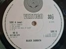 Black Sabbath LP Same UK Vertigo Swirl Press MISSPELT OSSIE & WARNING DUNBAR