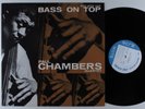 PAUL CHAMBERS QUARTET Bass On Top BLUE NOTE LP VG++/NM mono japan reissue  