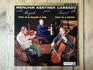 HMV ASD423 - Ravel & Mozart - Trios - MENUHIN - CASSADO - KENTNER - VERY RARE