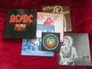 AC/DC 3 Record Set : Dirty Done Dirt Cheap POWERAGE High Voltage  & POSTER &  7