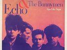 ECHO & THE BUNNYMEN   LIPS LIKE SUGAR 1987 RARE PROMO 45 PS   NEW WAVE