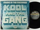 Kool & The Gang - Music Is The Message LP - De-Lite VG+ Shrink