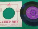Elvis Presley Hound Dog 1st HMV UK Gold Lettering 7