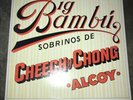 Cheech and Chong Big Bambu LP Album With Rolling Paper 1972
