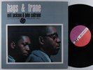 MILT JACKSON & JOHN COLTRANE Bags & Trane ATLANTIC LP VG+ mono  