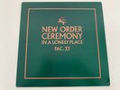 NEW ORDER Ceremony In a Lonely Place Maxi Single Vinyl 1981