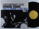 SHELLY MANNE & HIS MEN Vol. 4 - Swinging Sounds CONTEMPORARY LP VG+ mono  