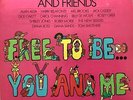 Marlo Thomas & Friends FREE TO BE YOU AND ME 1972 NM vinyl LP Bell 1110+bonus CD