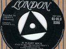 EDDIE COCHRAN - 20 Flight Rock - Dark Lonely Street - UK London HLU 8386 - 1957