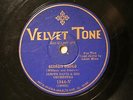 JAZZ JASPER DAVIS ORCH LIZZIE MILES Georgia Gigolo VELVETONE 1944