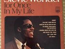 Vinyl Vintage Tamla LP TS291 1968 Stevie Wonder “For Once In My Life” VG+ Rare