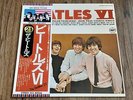 THE BEATLES - BEATLES VI LP 1976 OBI INSERT JAPAN APPLE EX+
