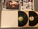 The Beatles Lp White Album V. G 1973 SWBO-101  US Press With Poster And Cards
