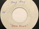 VERY RARE David Bowie - Holy Holy / Man In The Middle TEST PRESSING Fan Club VG+