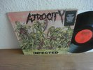 ATROCITY - Infected LP 1990 // FIRST PRESS // autopsy terrorizer nuclear death