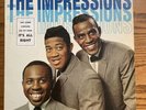 Curtis Mayfield & The Impressions Self-Titled Mono LP ABC-450. VG